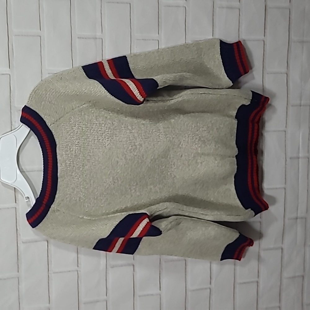 NWT  BOYS And Toddler Plaid Moose Motorcycle Sweater - Picture 3 of 3